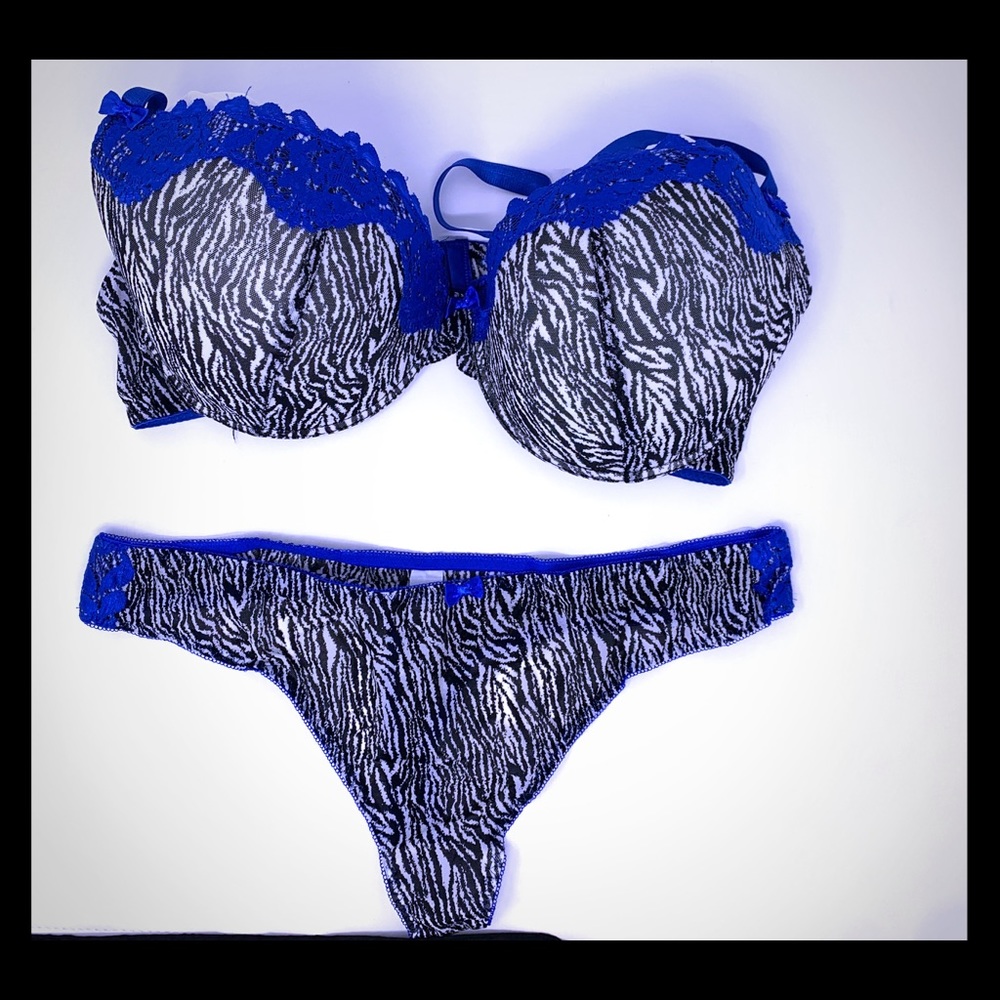 Women’s zebra print underwear